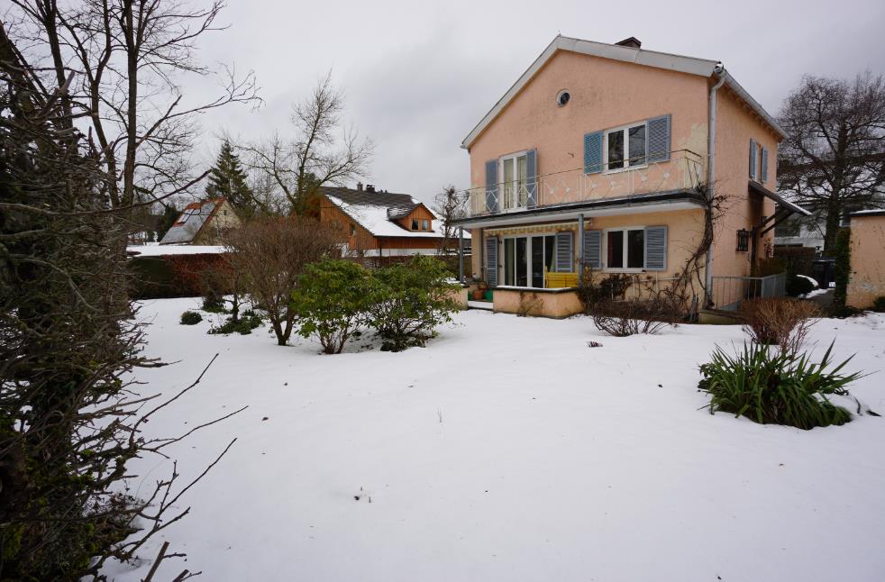 Rückansicht - Einfamilienhaus in Krailling bei München auf Erbpacht